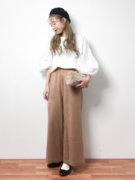 りっぴーさん（レディース・154cm）の冬コーディネート