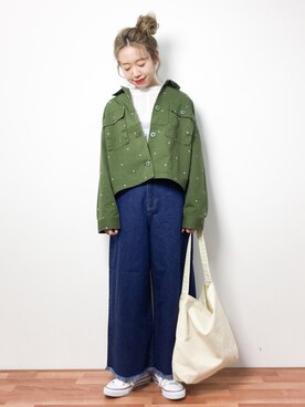 りっぴーさん（レディース・154cm）の冬コーディネート