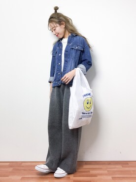 りっぴーさん（レディース・154cm）の冬コーディネート