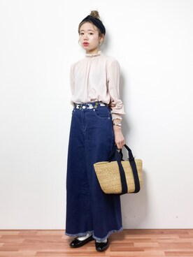 りっぴーさん（レディース・154cm）の冬コーディネート