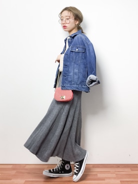 りっぴーさん（レディース・154cm）の冬コーディネート