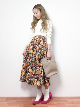 りっぴーさん（レディース・154cm）の冬コーディネート