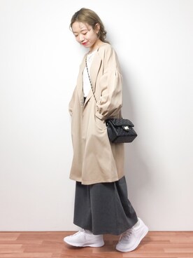 りっぴーさん(レディース・154cm)の冬コーディネート