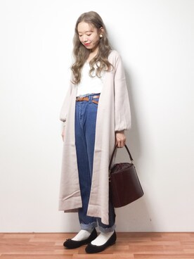 りっぴーさん(レディース・154cm)の冬コーディネート