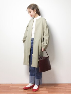 りっぴーさん（レディース・154cm）の冬コーディネート