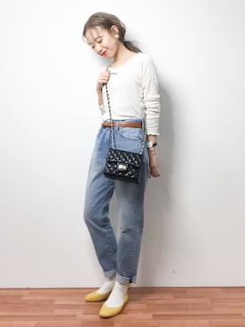 りっぴーさん（レディース・154cm）の冬コーディネート