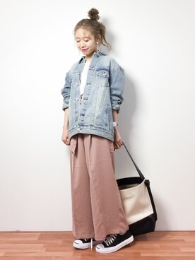 りっぴーさん（レディース・154cm）の冬コーディネート