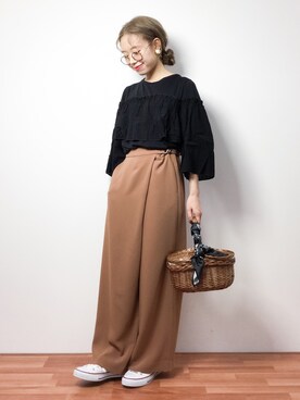 りっぴーさん（レディース・154cm）の冬コーディネート