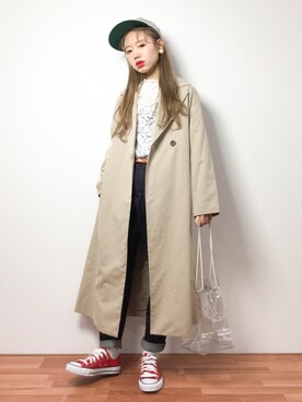 りっぴーさん（レディース・154cm）の冬コーディネート