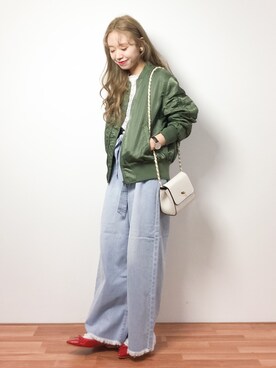 りっぴーさん（レディース・154cm）の冬コーディネート