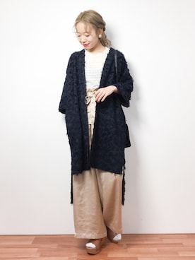 りっぴーさん(レディース・154cm)の冬コーディネート