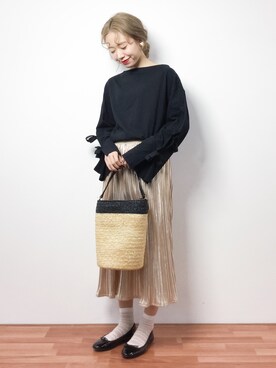 りっぴーさん（レディース・154cm）の春コーディネート