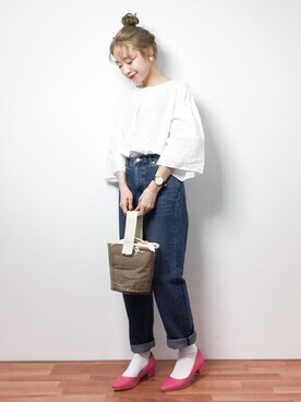 りっぴーさん（レディース・154cm）の春コーディネート