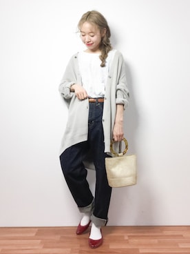 りっぴーさん（レディース・154cm）の春コーディネート