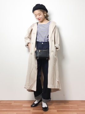 りっぴーさん（レディース・154cm）の春コーディネート