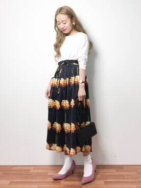 りっぴーさん(レディース・154cm)の春コーディネート