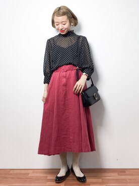 りっぴーさん(レディース・154cm)の春コーディネート
