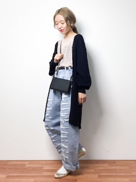 りっぴーさん（レディース・154cm）の春コーディネート