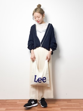 りっぴーさん（レディース・154cm）の春コーディネート