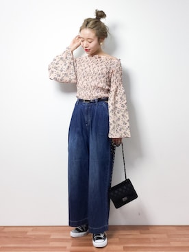 りっぴーさん（レディース・154cm）の春コーディネート