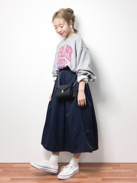 りっぴーさん（レディース・154cm）の春コーディネート