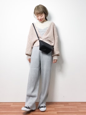 りっぴーさん(レディース・154cm)の春コーディネート