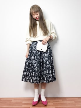 りっぴーさん（レディース・154cm）の春コーディネート
