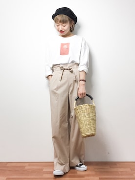 りっぴーさん(レディース・154cm)の春コーディネート