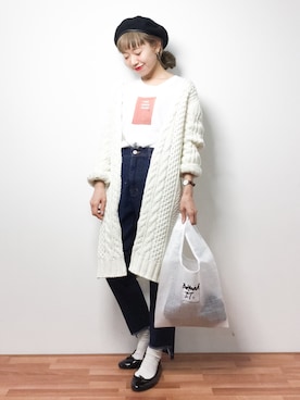 りっぴーさん（レディース・154cm）の春コーディネート