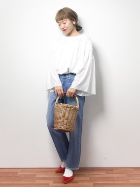 りっぴーさん（レディース・154cm）の春コーディネート