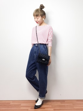 りっぴーさん(レディース・154cm)の春コーディネート