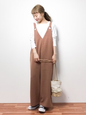 りっぴーさん（レディース・154cm）の春コーディネート