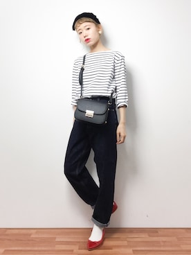 りっぴーさん（レディース・154cm）の春コーディネート