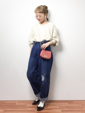 りっぴーさん（レディース・154cm）の春コーディネート