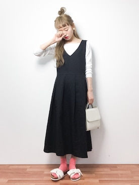 りっぴーさん（レディース・154cm）の春コーディネート