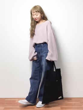 りっぴーさん（レディース・154cm）の春コーディネート