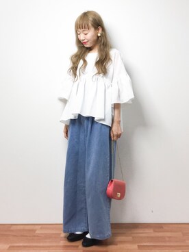 りっぴーさん(レディース・154cm)の春コーディネート