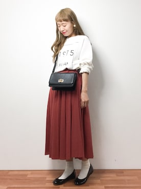 りっぴーさん（レディース・154cm）の春コーディネート