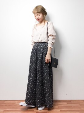 りっぴーさん（レディース・154cm）の春コーディネート