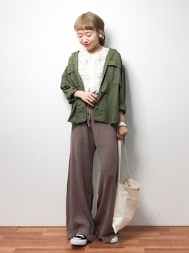 りっぴーさん（レディース・154cm）の春コーディネート