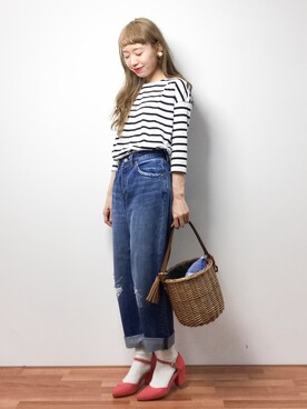 りっぴーさん（レディース・154cm）の春コーディネート