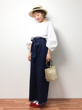 りっぴーさん(レディース・154cm)の春コーディネート