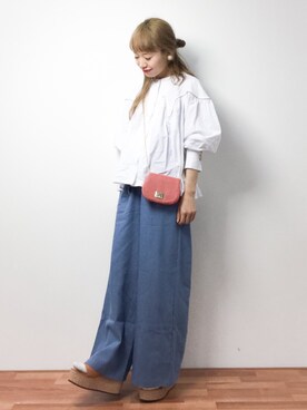 りっぴーさん(レディース・154cm)の春コーディネート