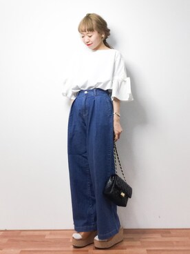 りっぴーさん（レディース・154cm）の春コーディネート