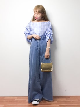 りっぴーさん(レディース・154cm)の春コーディネート