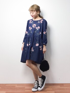 りっぴーさん(レディース・154cm)の春コーディネート