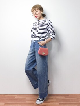 りっぴーさん(レディース・154cm)の春コーディネート