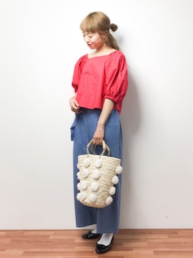 りっぴーさん（レディース・154cm）の春コーディネート