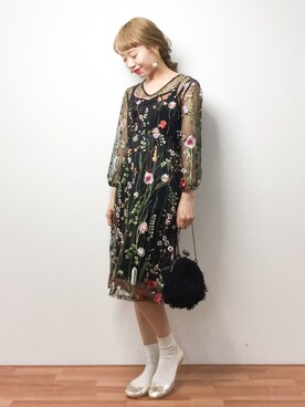 りっぴーさん（レディース・154cm）の春コーディネート