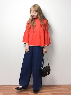 りっぴーさん（レディース・154cm）の春コーディネート